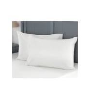 2 Adet Beyaz Yastık Kılıfı 50x70 Pamuk