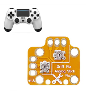 PS4 Analog Kayma Drift Fix Modül Playstation 4 Kol Analog Motor Kayma Tamiri Yedek Parça (Turuncu)