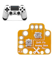 PS4 Analog Kayma Drift Fix Modül Playstation 4 Kol Analog Motor Kayma Tamiri Yedek Parça (Turuncu)