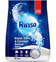 Beyaz Sirke ve Çamaşır Sodası Beyazlar için Toz Deterjan 6 KG