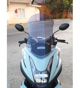 MOTOCAM Yamaha Tricity 125 Ön Cam 2014-2026 Model 60cm Füme Renkli 4mm