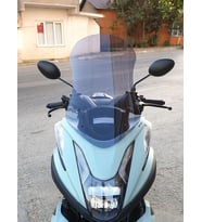 MOTOCAM Yamaha Tricity 125 Ön Cam 2014-2026 Model 60cm Füme Renkli 4mm