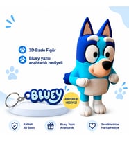Bluey 3D Figür