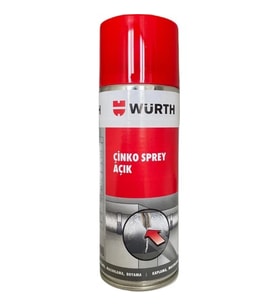 Würth Çinko Sprey Açık Renkli 400 Ml Galvaniz Koruyucu