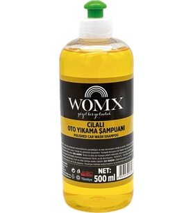 2 adet Cilalı Oto Yıkama Şampuanı 500 ml - Boya Koruyucu ve Parlatıcı Etkili Konsantre Şampuan