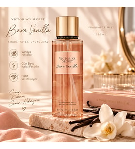 Victoria's Secret Bare Vanilla Body Mist 250 ml – Vanilya Notalı Kadın Vücut Spreyi