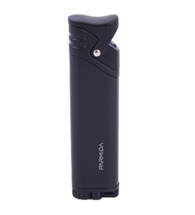 Parmida Tek Torch Pürmüz Siyah Puro Çakmağı