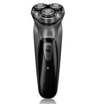 Pazariz 3d Başlıklı Şarjlı Traş Makinası Kablosuz Type-C Şarj Girişli MOR
