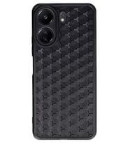 Redmi 13C Kılıf Petek Silikon Kapak - Siyah