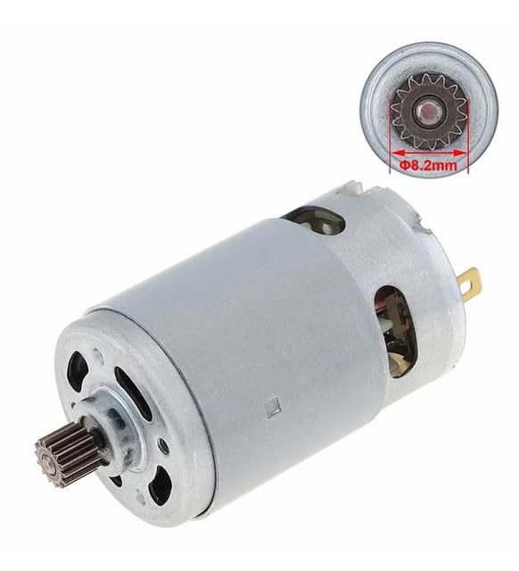 RS550 DC Motor 21V 14 Diş 28000Rpm Yüksek Hız Tork Matkap Torna