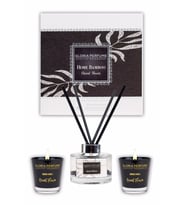 GLORIA PERFUME ORIENT FLOWER HOME FRAGRANCE & AROMATIC CANDLE DUO