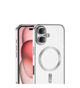 İphone 17 Kross Magneticsafe Kapak - Gümüş