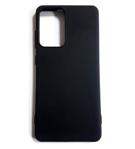 Samsung Galaxy 52 4G Ruber Case Yumuşak Slikon Kılıf (Siyah)