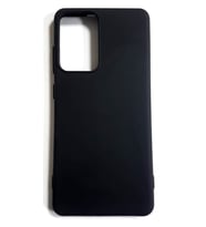 Samsung Galaxy 52 4G Ruber Case Yumuşak Slikon Kılıf (Siyah)