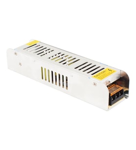 Powermaster PM-13035 12V 10A Slim Metal Kasa Şerit LED ve Güvenlik Kamerası Trafo Güç Kaynağı