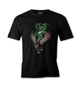 World of Warcraft Legion - Illidan Siyah Erkek Tshirt