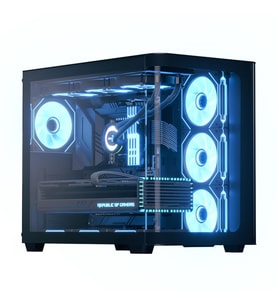 Aerocool P500C Mirror A-RGB ATX Siyah