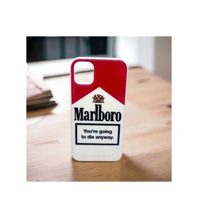 Iphone 11 Uyumlu Marlboro Baskılı Içi Kadife Lansman Kılıf