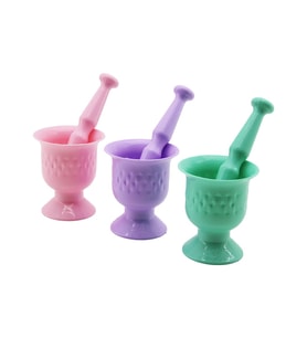 RENKLİ PLASTİK HAVAN - MORTAR SARIMSAK DÖVECEK (5680)