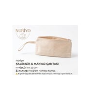 Organik Pamuk Ham Bez Kalemlik 100 adet, 10x20 cm, boyanabilir, hafif ve doğal