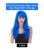Premium Seri Kolay Çıkarıp Takılan Dayanıklı Eğlenceli Etkinlik Kostüm Cadılar Bayramı Parti Peruğu