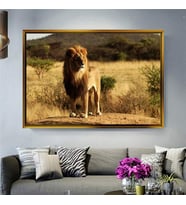 Altın Çerçeveli dekoratif tablo l459 (Gold)