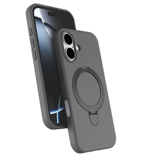 iPhone 17 Regal Magsafe Standlı Kapak - Titan Gri