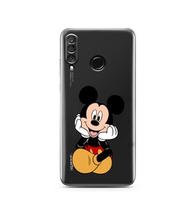 Huawei P30 Lite Uyumlu Baskılı Yumuşak Silikon Şeffaf Telefon Kılıfı