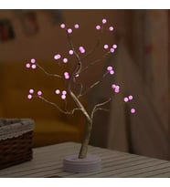 Peri Işık Ruhu Bonsai Ağacı Mini Toplu Gece Lambası