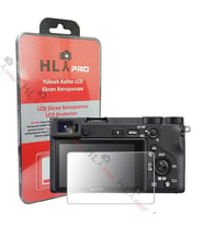 Hlypro Sony A6500 İçin Ekran Koruyucu Film (Siyah)