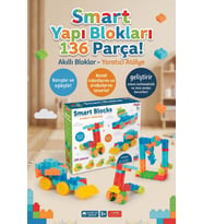 Akıllı Bloklar Yaratıcı Atölye 136 Parça Eğitici Yapı Seti 3+ Yaş