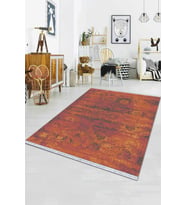 Taba Modern Dokuma Pamuk Tabanlı Kaymaz Kilim KLM013
