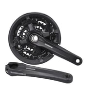 Shimano FC-MT210-3 Aynakol 3x9V 22-30-40T 175mm Kapaklı (Siyah)