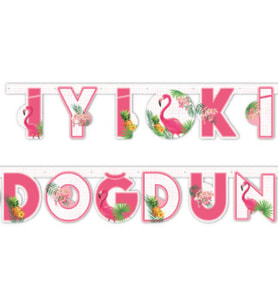 Flamingo iyiki doğdun set pk:1-