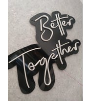 Better Together Neon Düğün Nişan Söz Tabela Işık Aydınlatma nişan arka plan organizasyon led neon
