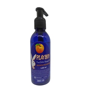 Playboy Peach Flavored Pure Edible Massage Oil 120ml Şeftali Aromalı Masaj Yağı