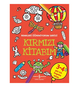 Kırmızı Kitabım - Renkleri Öğreniyorum Serisi