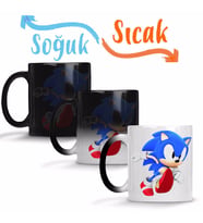 Sonic Film 04 Sihirli Kupa Bardak Porselen