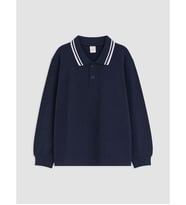 LCW Kids Lacivert Polo Yaka Erkek Çocuk Tişört