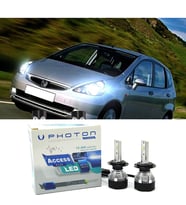 Honda Jazz Led Xenon Uzun + Kısa Far Ampulü H4 Access Yeni Seri Beyaz
