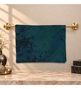 e38 EL İŞÇİLİĞİ KADIN RENKLİ EBRU ŞAL 175*70 cm -6734