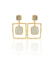 Kadir Jewellery 22 Ayar Altın Kaplama Kadın Sallantılı Küpe -El İşçiliği Ve Hipoalerjenik Küpe