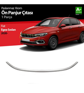 Fiat Egea Uyumlu Sedan Krom Ön Panjur Çıtası 2020 Üzeri
