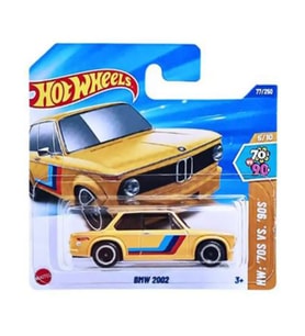 Hot Wheels BMW 2002 - Sarı (1/64)