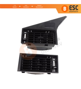 Mercedes W201 190 190E 190D 1982-1993 için Sağ Sol Yan Kalorifer Klima Havalandırma Izgarası