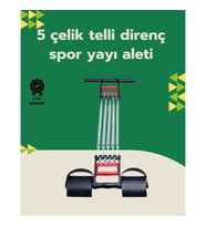 Mey İthalat® Çok Fonksiyonlu 3'ü 1 Arada Spor Aleti – Kol, Göğüs Genişletici ve Mekik Destekçisi