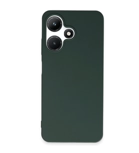 İnfinix Hot 30i Kılıf First Silikon - Koyu Yeşil