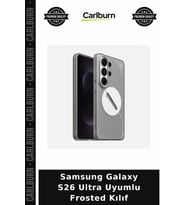 Samsung Galaxy S26 Ultra Uyumlu Frosted Kılıf Gündelik Kullanım Şık Detaylı Stil Sahibi