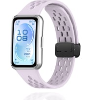 [Air Loop] Huawei Band 11/11 Pro ile Uyumlu Kordon Delikli Tasarım Manyetik Tokalı Huawei Band 11 Kordon Terletmeyen Yumuşak Silikonlu Nefes Alabilen Huawei Band 11 Pro Kordonu