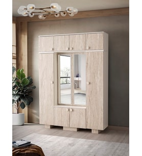 LOTUS MDF PORTMANTO (Krem)